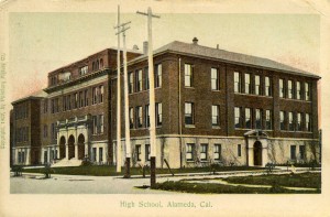 High School, Alameda, Cal., mailed 1907                   